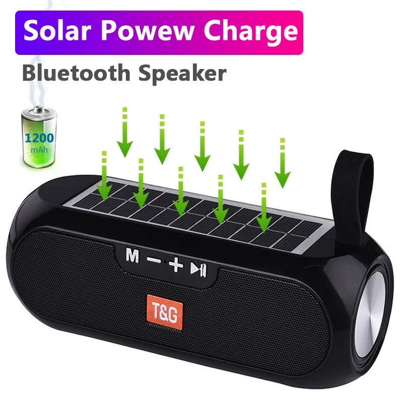 Solar charging Bluetooth Speaker - GJB PRODUCTS