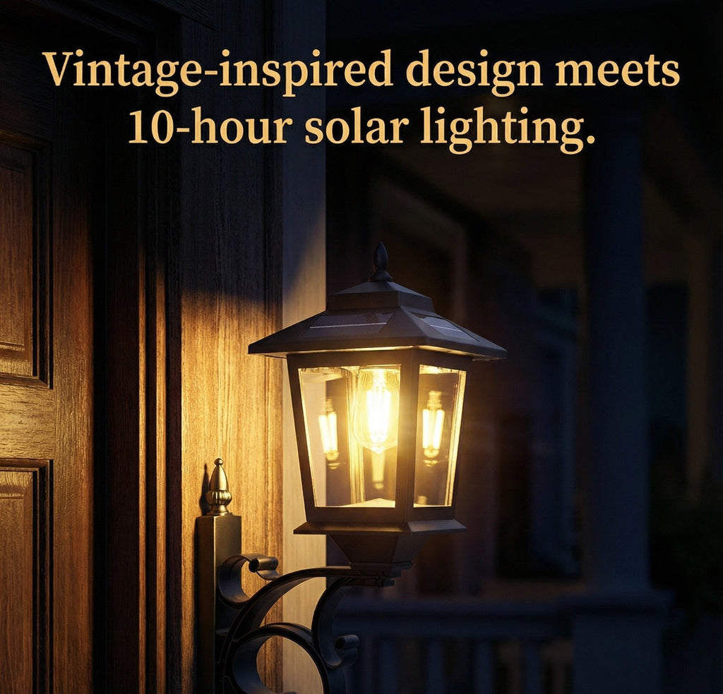 Solar Lamp Post with Flower Pot – Outdoor Garden & Patio Light – Multi Pack - GJB PRODUCTS