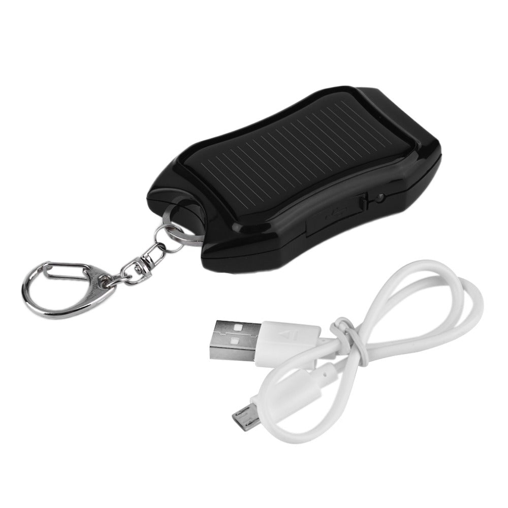 Solar Mobile Phone Power Bank Flashlight Keychain Power - GJB PRODUCTS
