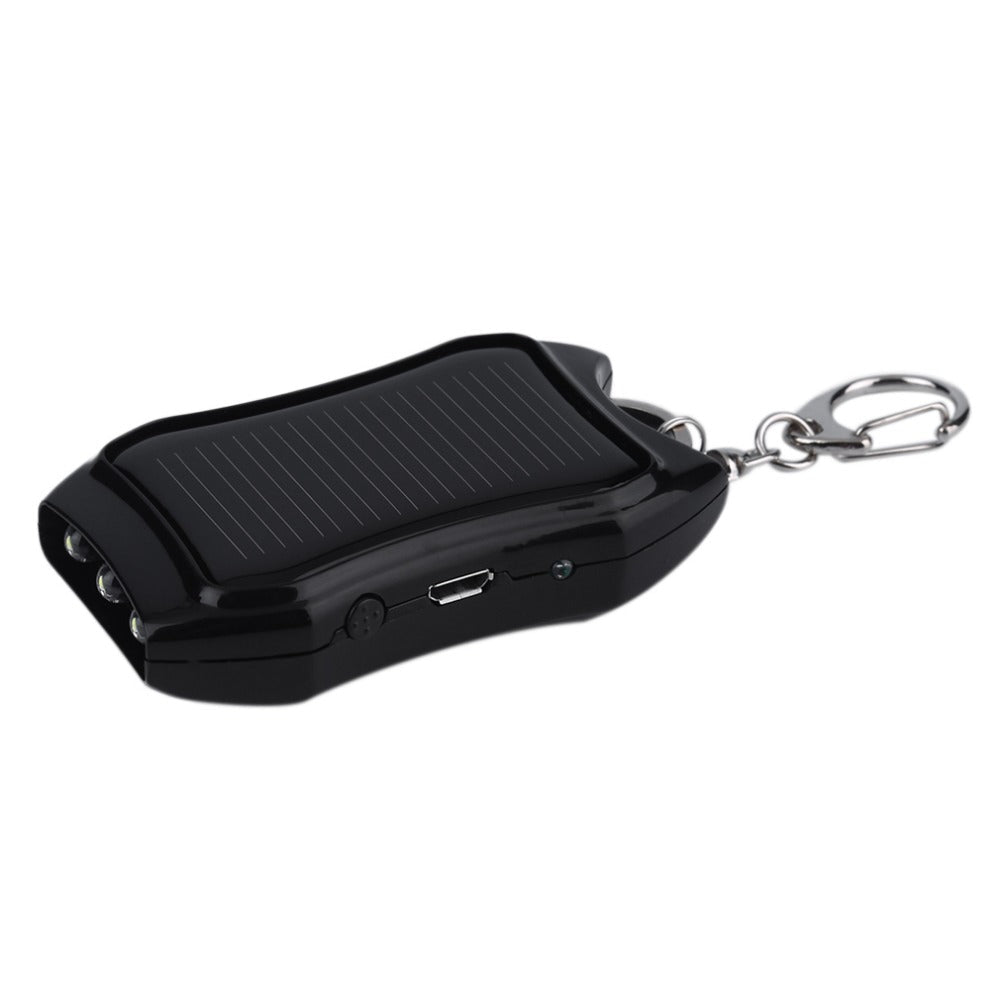 Solar Mobile Phone Power Bank Flashlight Keychain Power - GJB PRODUCTS