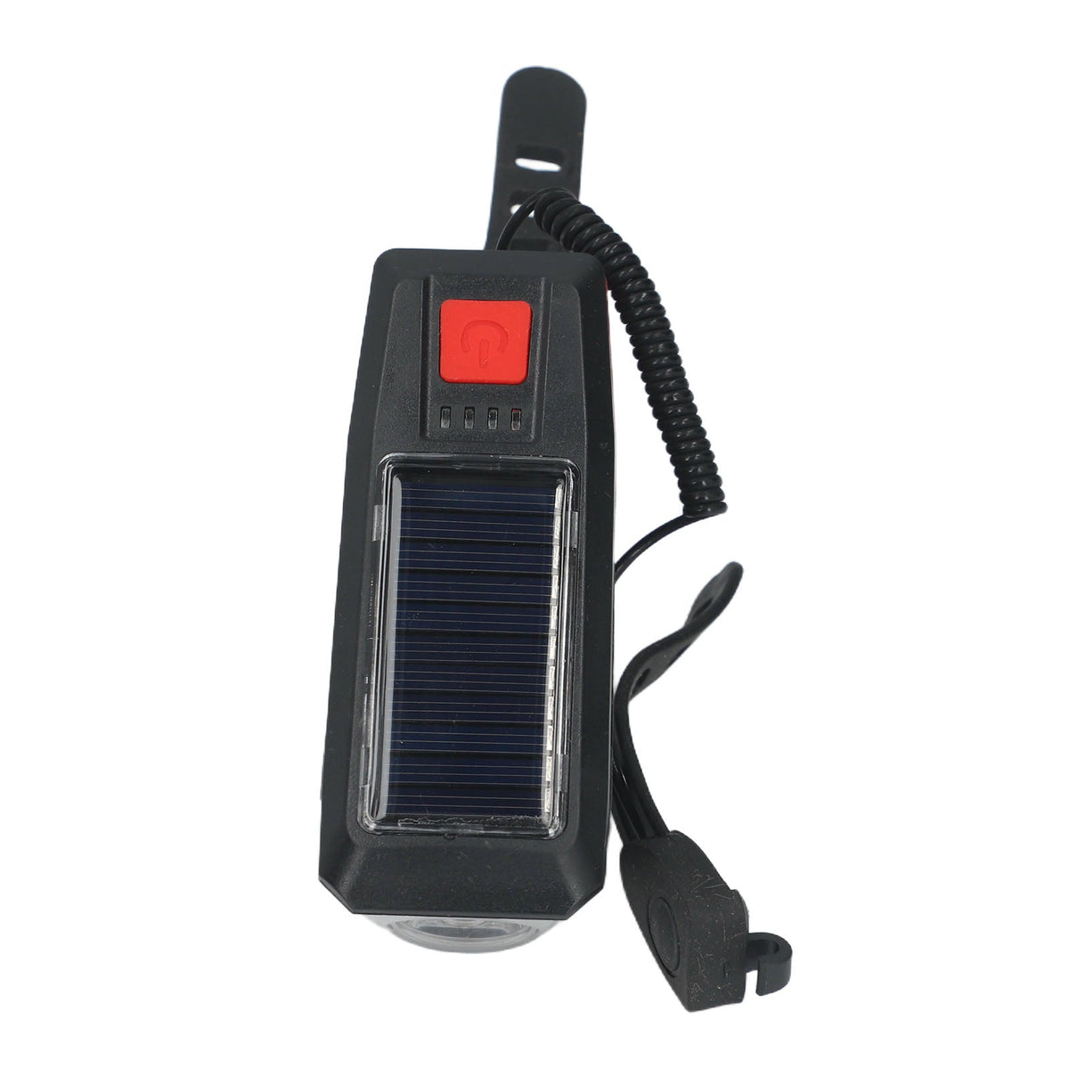 Solar Powered Bike Light And Horn Rechargeable For Night Riding - GJB PRODUCTS