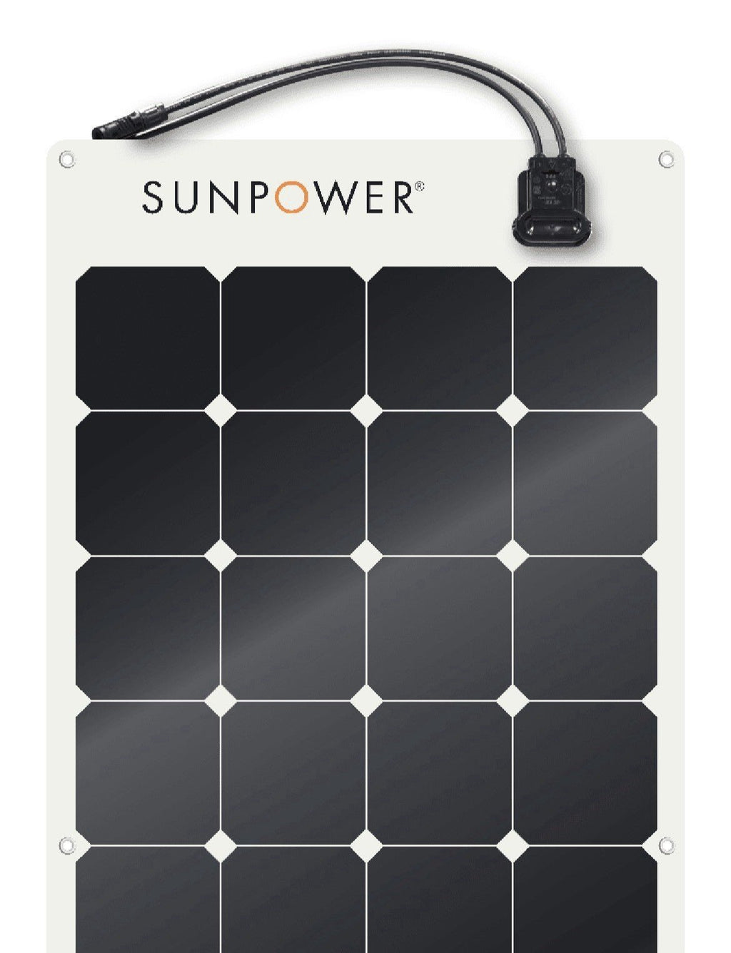 Sunpower: 100W Flexible Solar Panel w/ Maxeon Technology Cells - GJB PRODUCTS