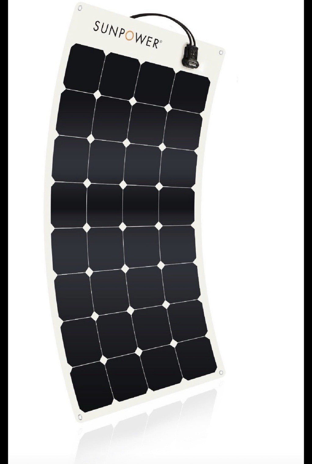 Sunpower: 100W Flexible Solar Panel w/ Maxeon Technology Cells - GJB PRODUCTS