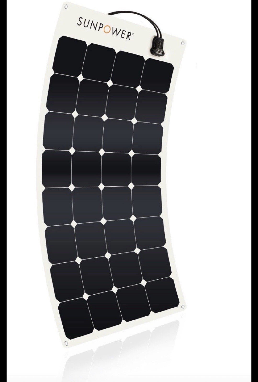 Sunpower: 100W Flexible Solar Panel w/ Maxeon Technology Cells - GJB PRODUCTS
