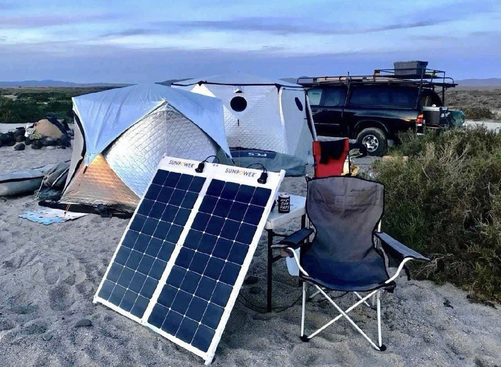 Sunpower: 100W Flexible Solar Panel w/ Maxeon Technology Cells - GJB PRODUCTS