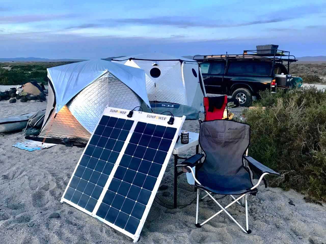 Sunpower 100W Flexible Solar Panel with Maxeon Technology cells - GJB PRODUCTS