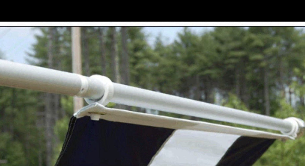 Tangle Free USA Aluminum Flagpole For Outside Display - GJB PRODUCTS