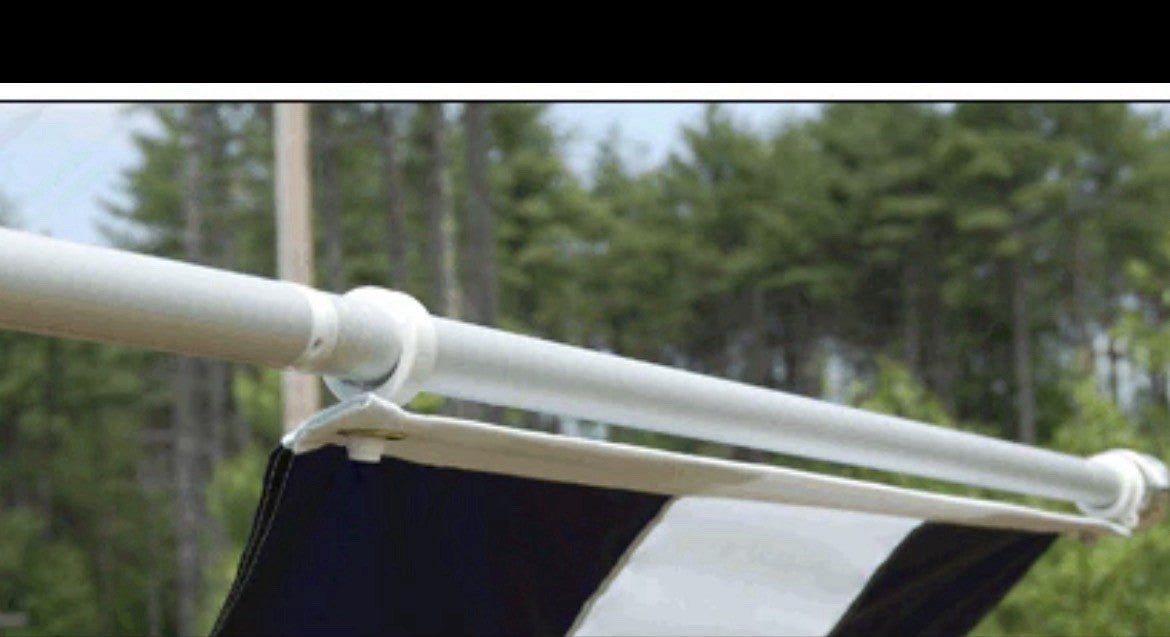 Tangle Free USA Aluminum Flagpole For Outside Display - GJB PRODUCTS