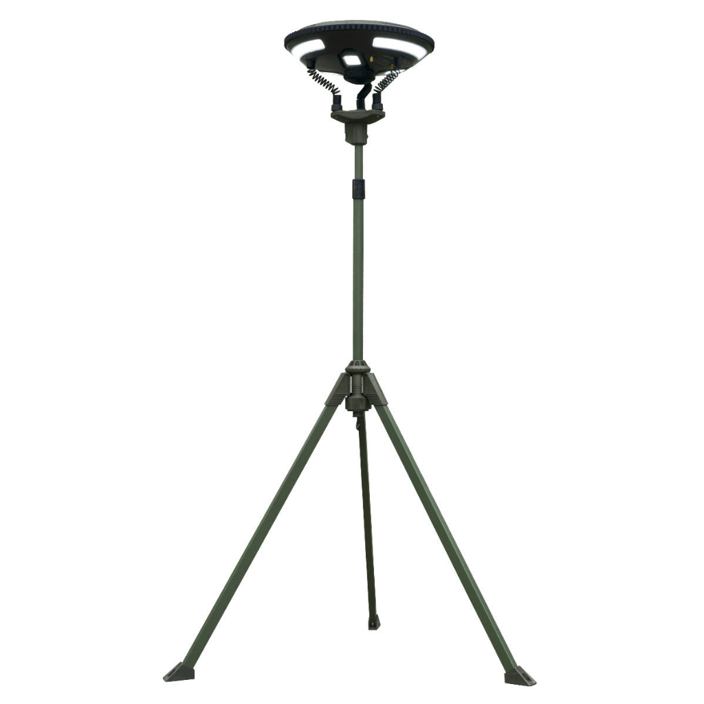 TRU De - LIGHT: Multipurpose Singing Solar(800 mo Lm) Music LED Light - Bluetooth Speaker / Main Light + 3 Independent Detachable Multi Mode Lights/Mosquito Repellent Light/Tripod+Carrying Bag - GJB PRODUCTS