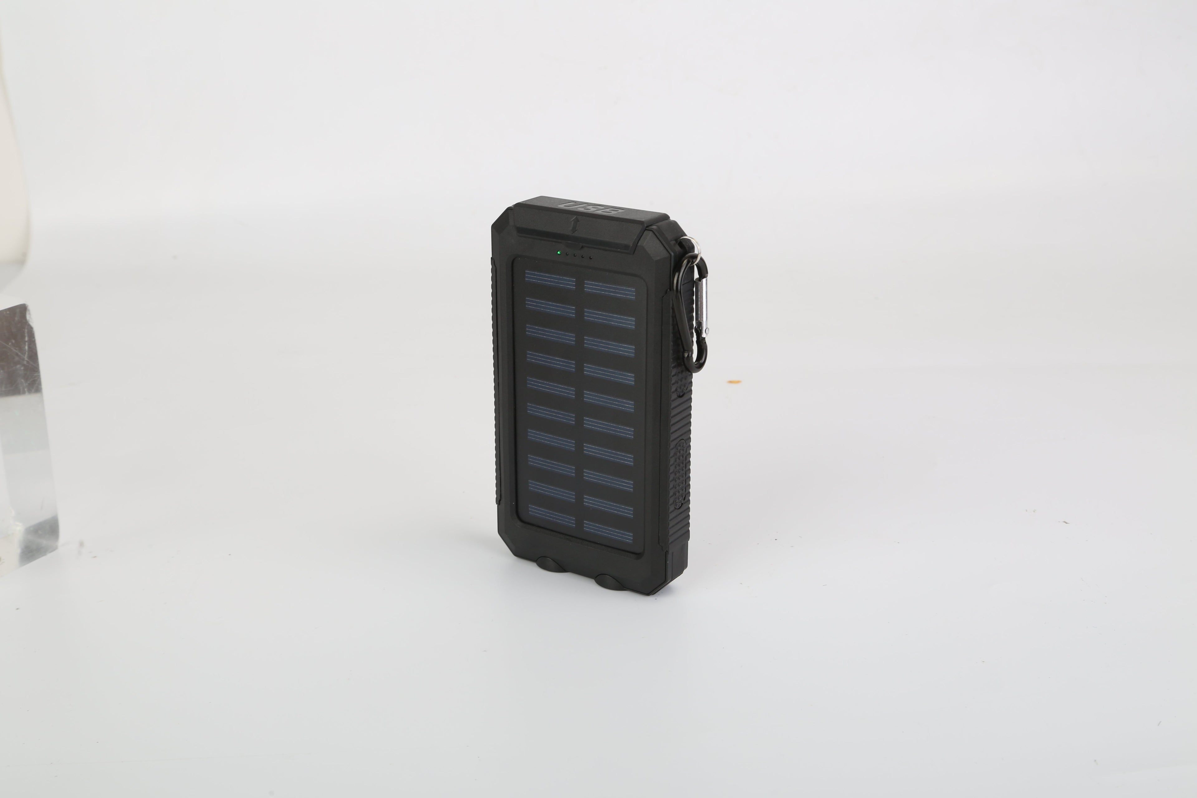 Universal for Apple: 10,000mAh 5V USB or Solar Powered Power Bank with Dual USB, LED Lights(3 - Mode) and Compass - GJB PRODUCTS