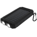 Universal for Apple: 10,000mAh 5V USB or Solar Powered Power Bank with Dual USB, LED Lights(3 - Mode) and Compass - GJB PRODUCTS