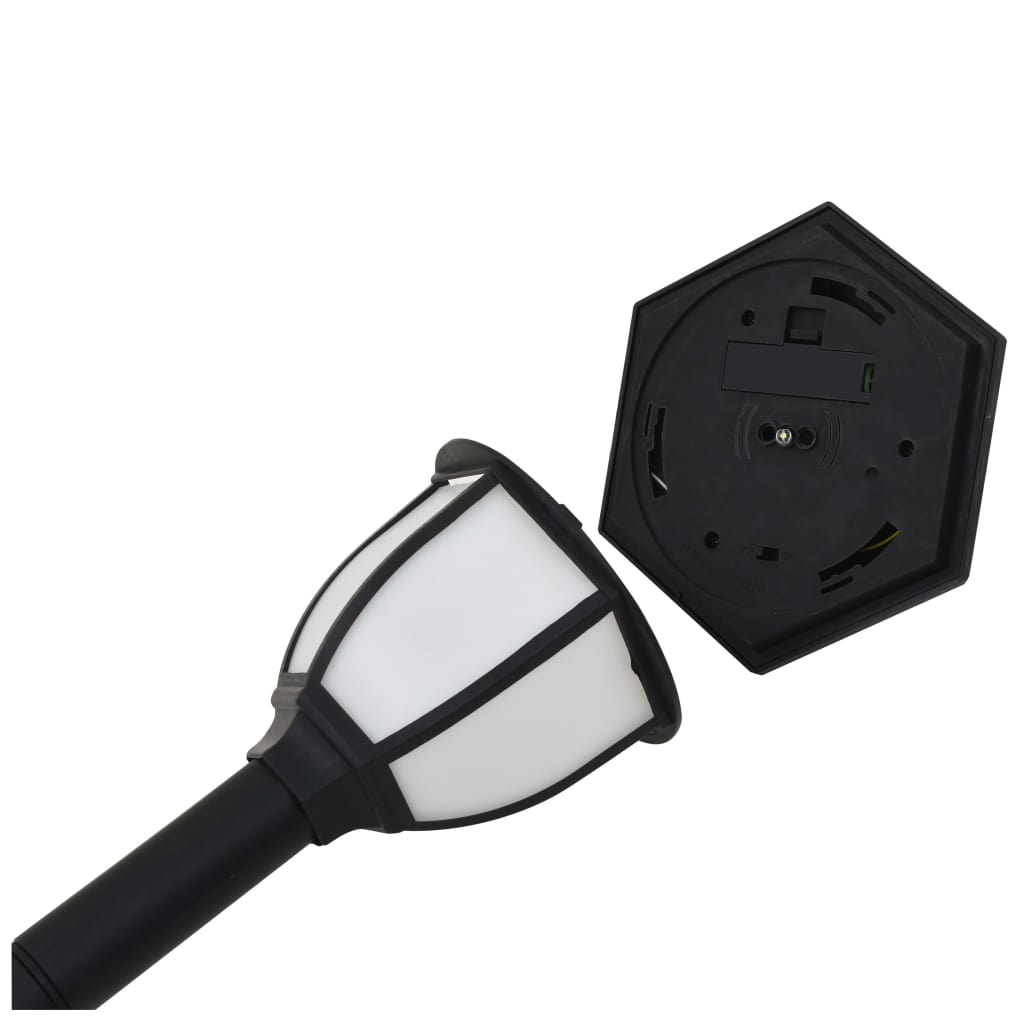 vidaXL: Outdoor Solar Lamps - 6pc Black LED - GJB PRODUCTS
