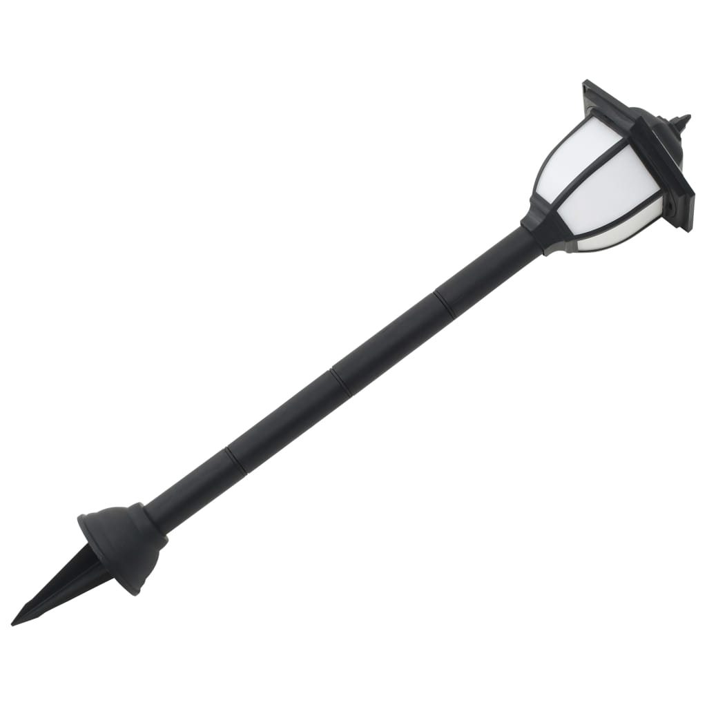vidaXL: Outdoor Solar Lamps - 6pc Black LED - GJB PRODUCTS