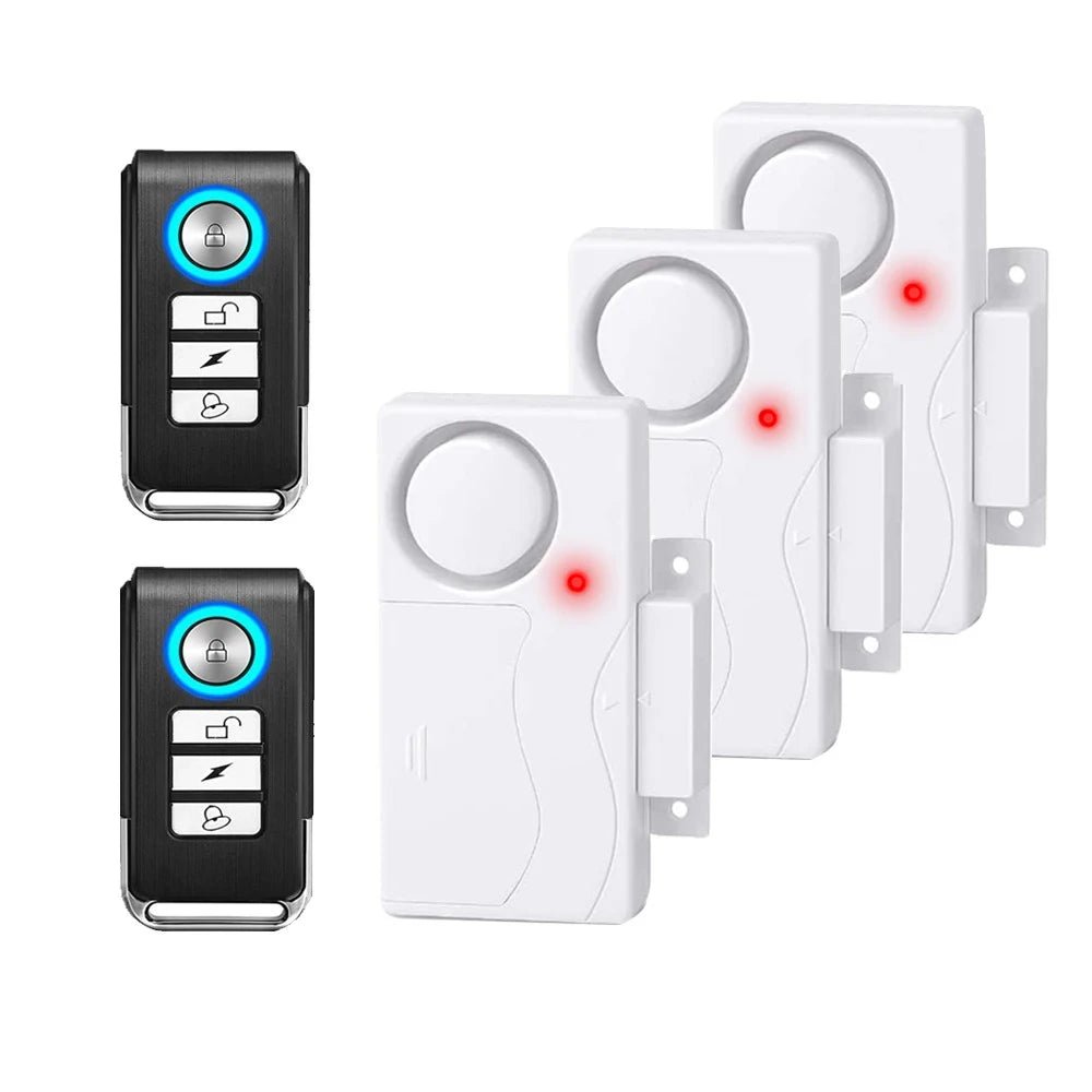 WSDCAM: Wireless Home Security Door/Window Alarm Sensor System with Remote - GJB PRODUCTS