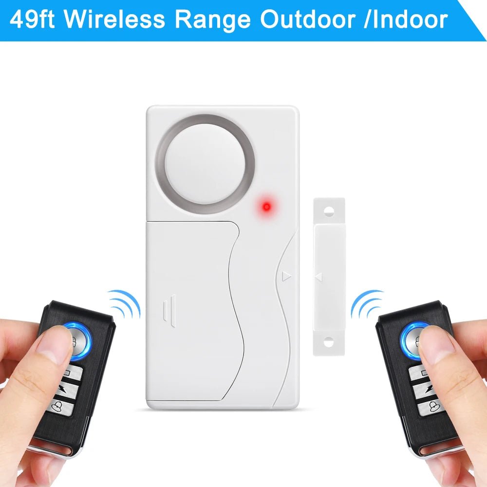 WSDCAM: Wireless Home Security Door/Window Alarm Sensor System with Remote - GJB PRODUCTS