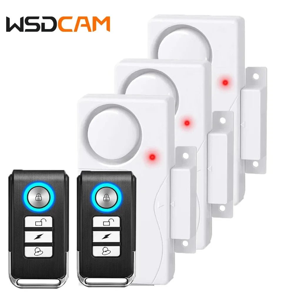 WSDCAM: Wireless Home Security Door/Window Alarm Sensor System with Remote - GJB PRODUCTS