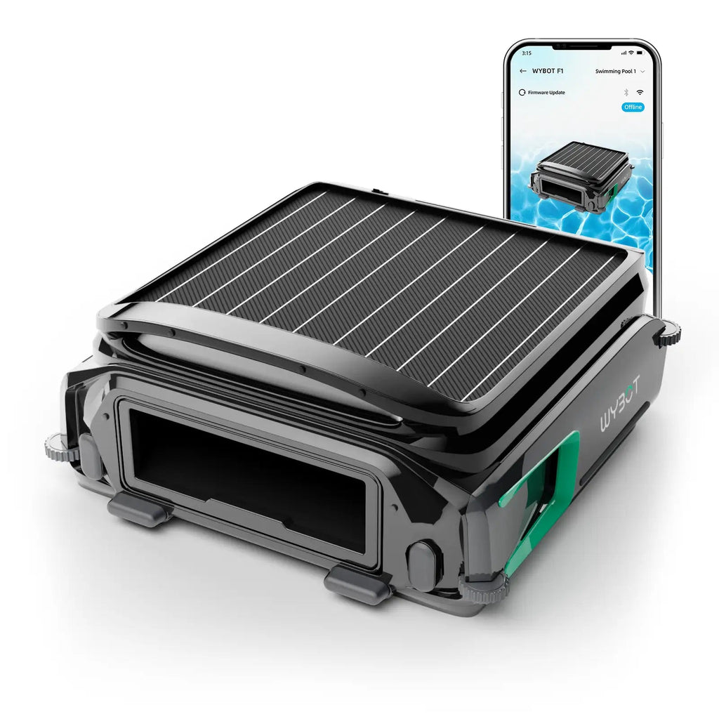 WYBOT F1 Pool Skimmer Solar Powered Robotic Cleaner - GJB PRODUCTS