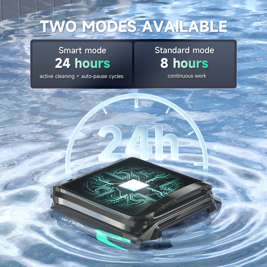 WYBOT F1 Pool Skimmer Solar Powered Robotic Cleaner - GJB PRODUCTS