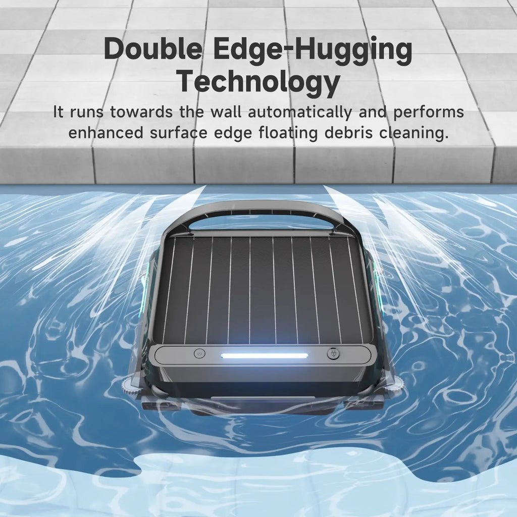 WYBOT F1 Pool Skimmer Solar Powered Robotic Cleaner - GJB PRODUCTS