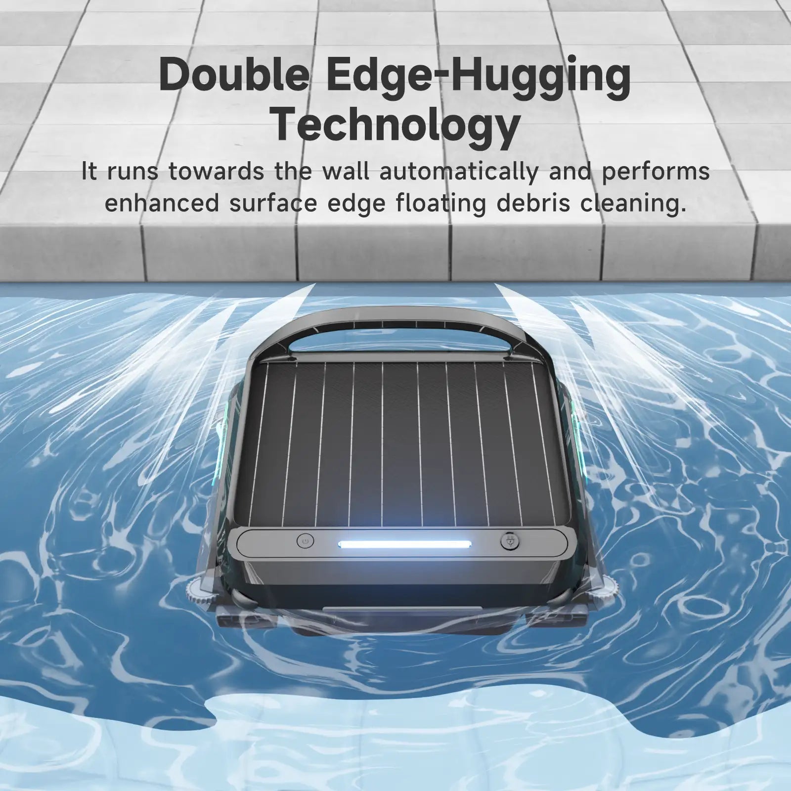 WYBOT F1 Pool Skimmer Solar Powered Robotic Cleaner - GJB PRODUCTS