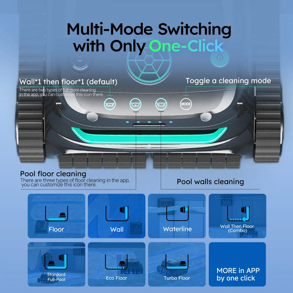 WYBOT S2 Solar with Solar - Powered Charging Dock Robotic Pool Cleaner - GJB PRODUCTS