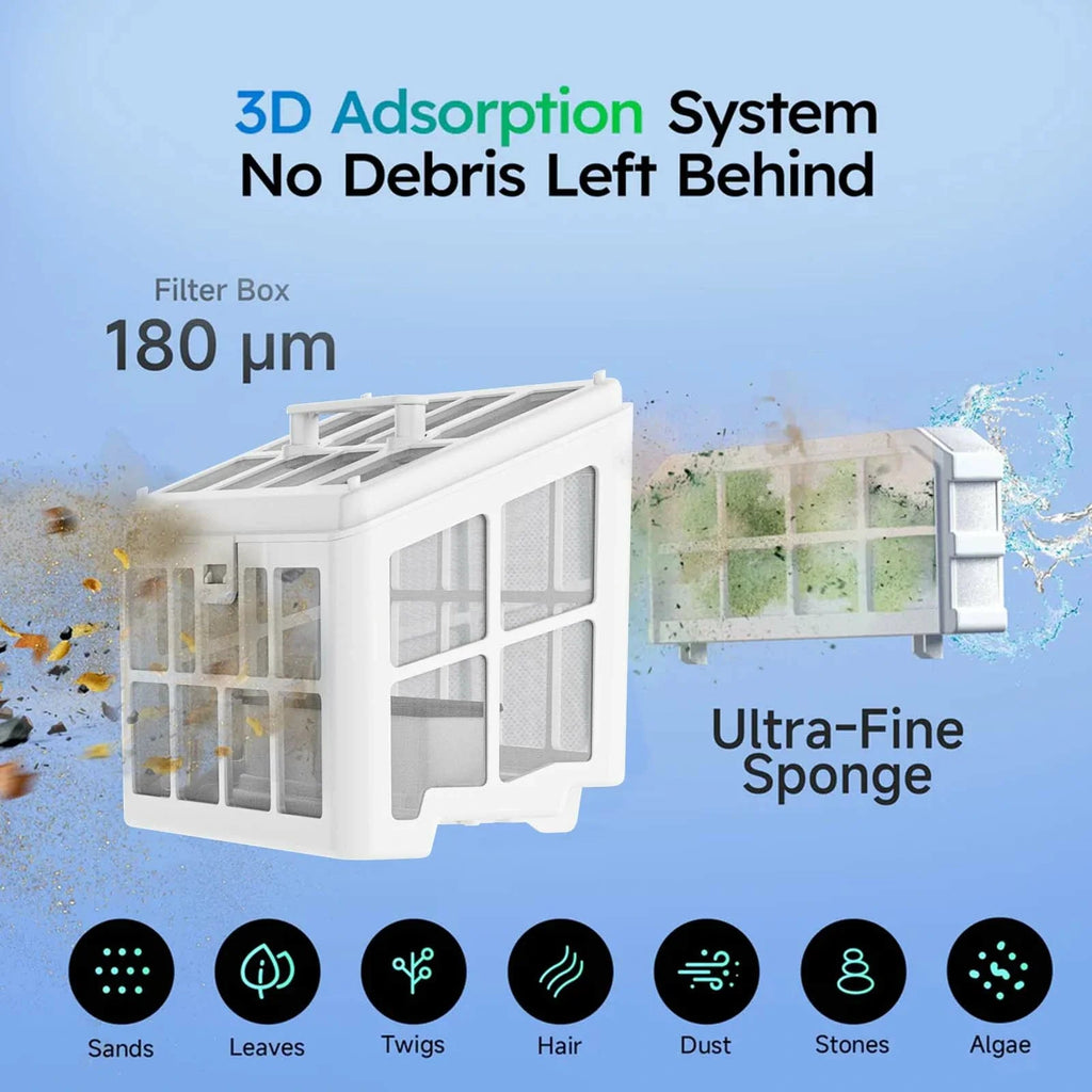WYBOT S2 Solar with Solar - Powered Charging Dock Robotic Pool Cleaner - GJB PRODUCTS